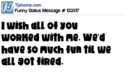 status message box