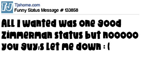 status message box