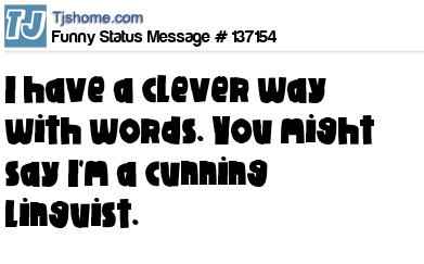 status message box