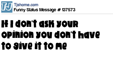 status message box