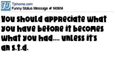 status message box