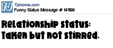 status message box