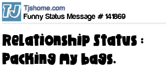 status message box