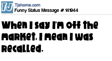 status message box