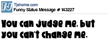 status message box