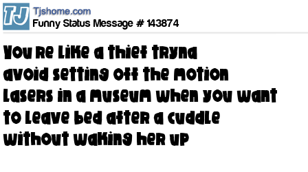 status message box