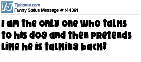 status message box