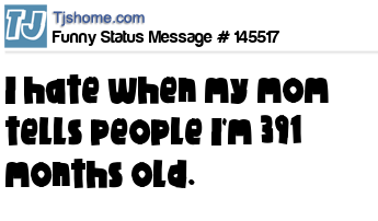 status message box