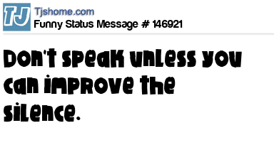 status message box