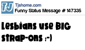 status message box