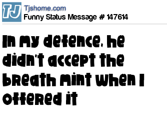 status message box