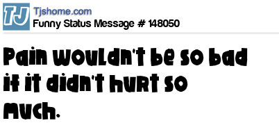 status message box