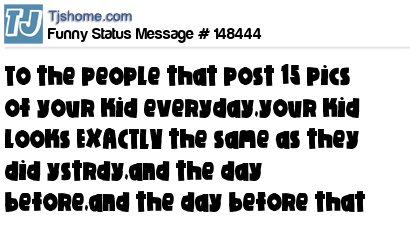 status message box