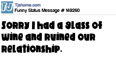 status message box