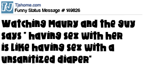status message box