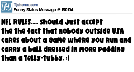 status message box