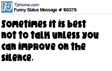 status message box