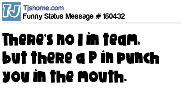 status message box