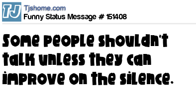 status message box