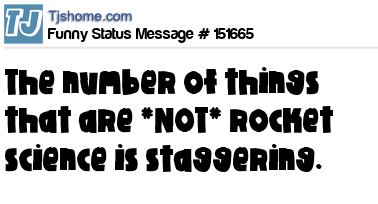status message box