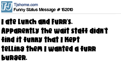 status message box