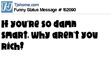status message box