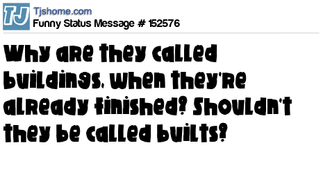 status message box