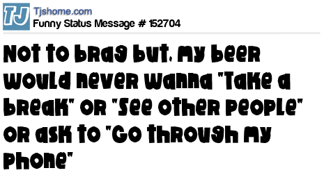 status message box