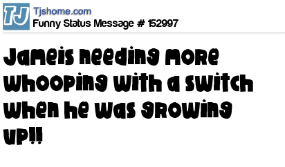 status message box