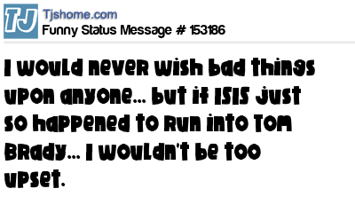 status message box