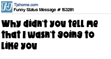 status message box