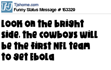 status message box
