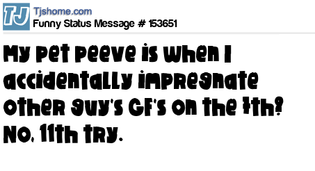 status message box