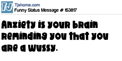status message box