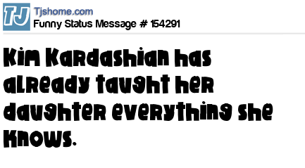 status message box