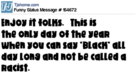 status message box