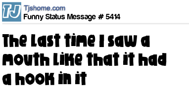 status message box