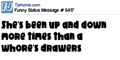 status message box