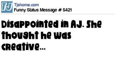 status message box