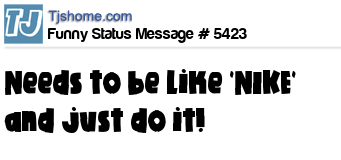 status message box