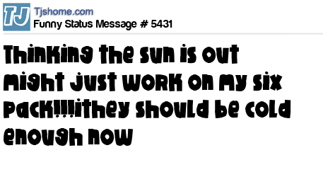 status message box