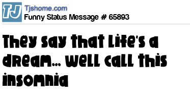 status message box
