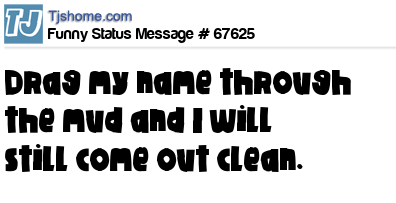 status message box