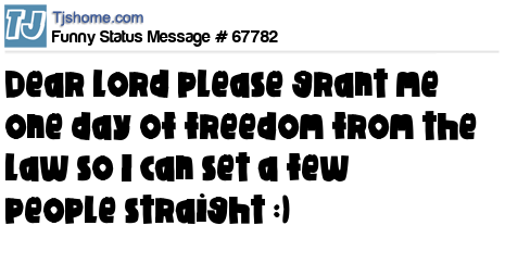 status message box