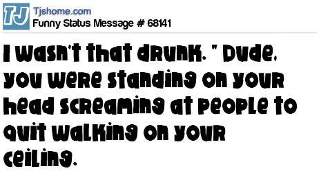 status message box