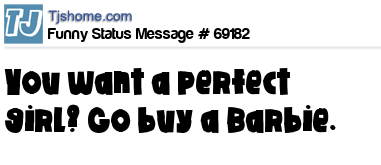 status message box