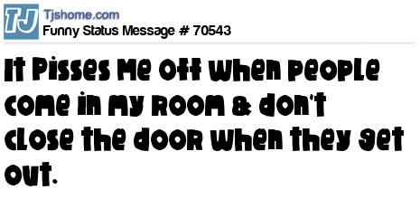 status message box