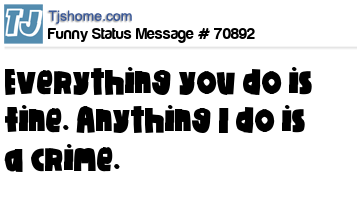 status message box