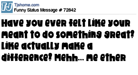 status message box