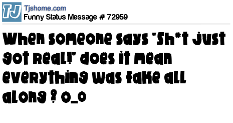 status message box